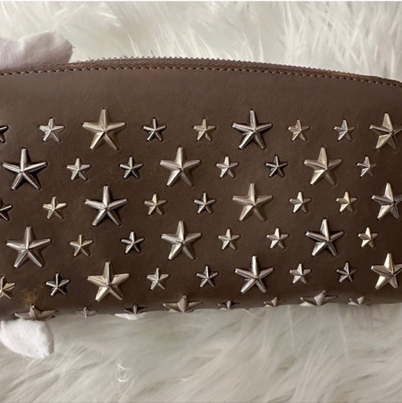 Jimmy Choo Filipa Star Studded Wallet - Picture 4 of 13